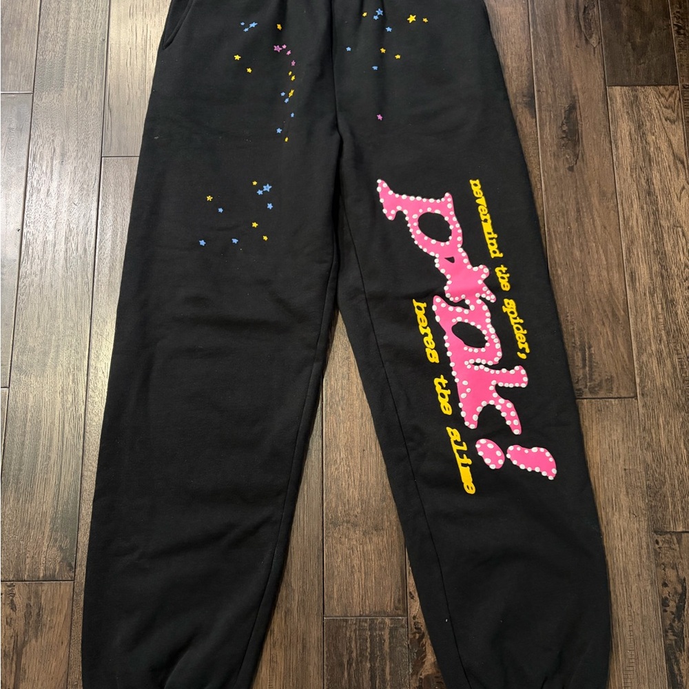 Sp5der P*nk Sweatpants